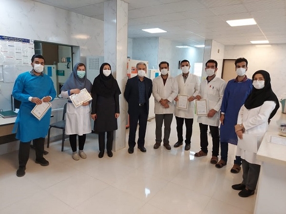 بزرگداشت زادروز میلاد حکیم جرجانی و روز علوم آزمایشگاهی در شبکه بهداشت و درمان رزن